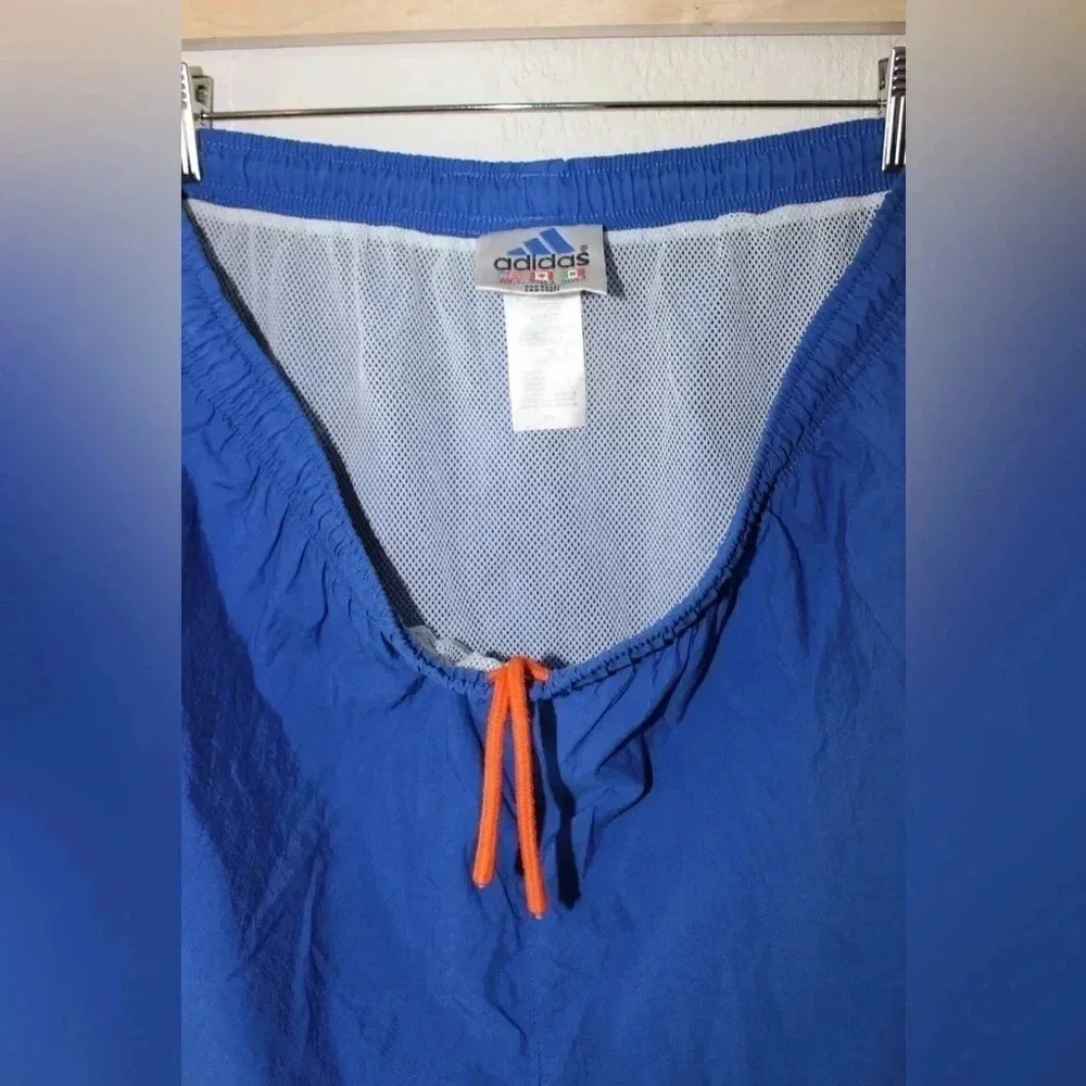 Men’s Vintage Adidas Lined Swim Trunks Size Large